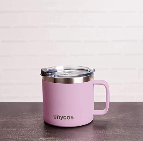 unycos - Taza térmica de Acero Inoxidable con Tapa Antigoteo de 425 ml Taza térmica de Acero Inoxidable con Tapa… - Imagen 7