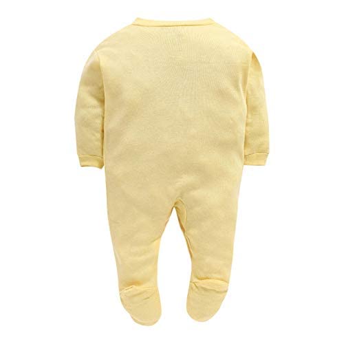 Image of Pooja Baby Rompers Sleepsuit Kid's Cotton All Over Print Night Suits Pack of 3