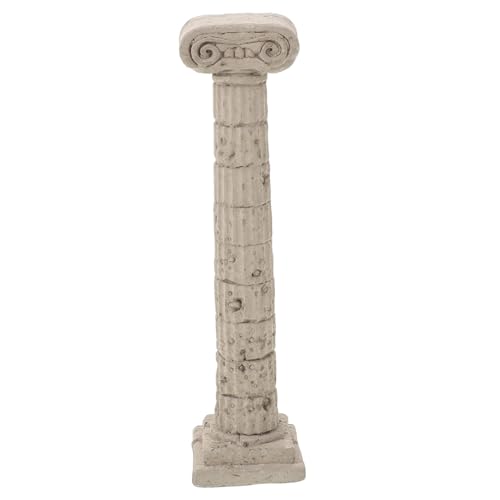 BESPORTBLE Ornement De Colonne Romaine D'aquarium Décor Réaliste en Ciment pour Aquarium Décoration De Bureau À Domicile Robuste Et Polyvalent pour Petits Et Aquariums