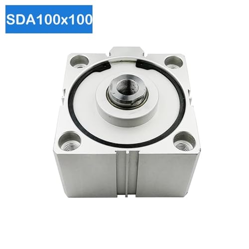 Cylindre pneumatique SDA100x100 à double action : puissance et compacité - 5