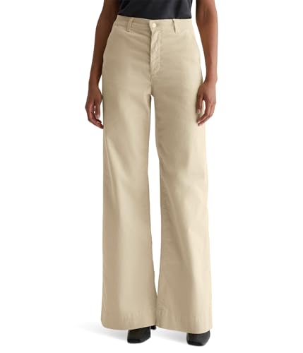 AG Women's Deven Ultra High Rise Wide Leg in Opal Stone