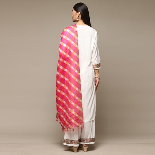 Image of BIBA Women's Cotton Kurta Suit Set