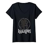 Photo Gallery donna auguri krampus demone di natale gruss vom krampus maglietta con collo a v Photo Gallery donna auguri krampus demone di natale gruss vom krampus maglietta con collo a v