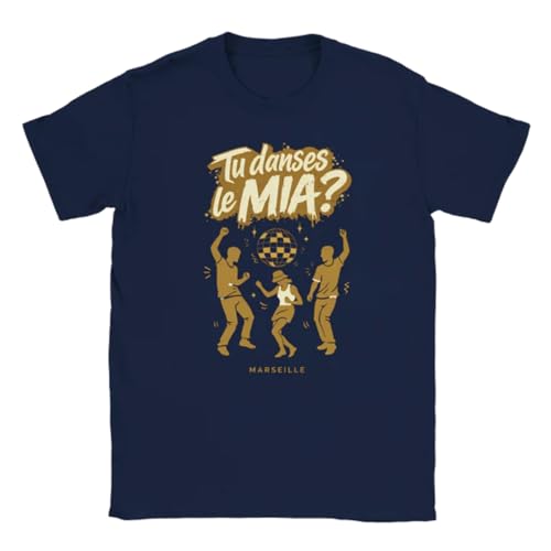 T-Shirt Marseille Tu Danses Le MIA Atelier Massalia style vintage et look retro