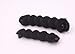 Set of 3 Magic Hair Styling Styler Hot Hair Donut Bun Ring Styler Maker (1 large+2 small) (Black)
