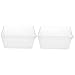 FIXOSHEE 2pcs Digital Kitchen Scale Weight Scale Tray Flour Weighing Bowl Reusable Bowl Food Measuring Compact Lightweight