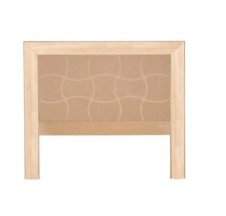 ojemar international Testiera Capitone Incisione 135, Plafon MDF Nudo
