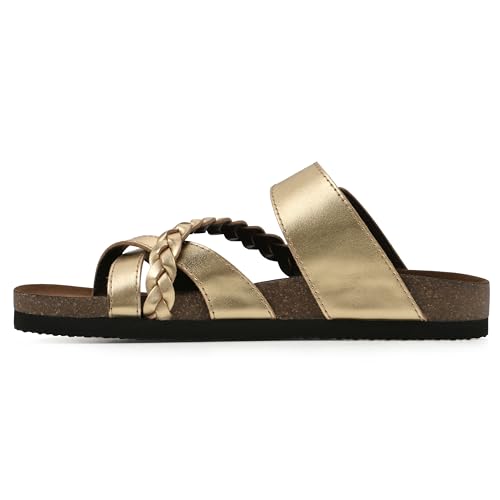 Image of White Mountain Women's Hazy Braided Footbed Sandal