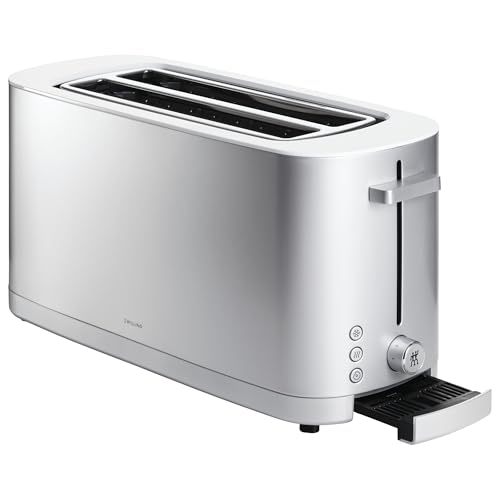 ZWILLING Enfinigy 4-Slice Toaster with 2 Long XL Slots, Silver, 1.5-Inch Extra Wide Slots for Sourdough & Bagels, German Engineered with 7 Toast Settings and Bagel Function by ZWILLING - Image 7