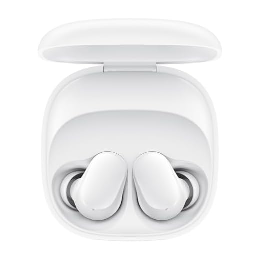 Redmi Buds 6 Play - In-Ear Kopfhörer, 36h Akkulaufzeit, 10mm Dynamik-Treiber mit 4 EQ-Einstellungen, AI-Geräuschunterdrückung für Anrufe, Bluetooth 5.4, Schnellladen für 3h Musik in 10 Minuten,White
