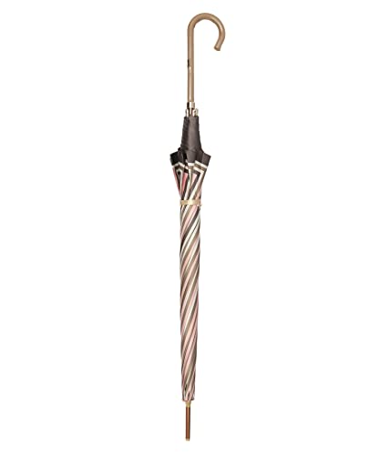 [LANVIN COLLECTION ランバン コレクション] MOONBAT(ムーンバット) 長傘 雨傘 【ギフト】 60㎝ レディース プリント10878レッド