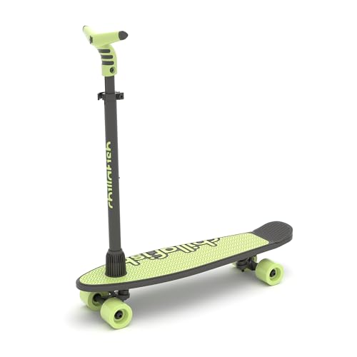 Chillafish SkatieSkootie (Skatebord und Roller in einem, Kinderfahrzeug, Pistachio) CPSS02PIS