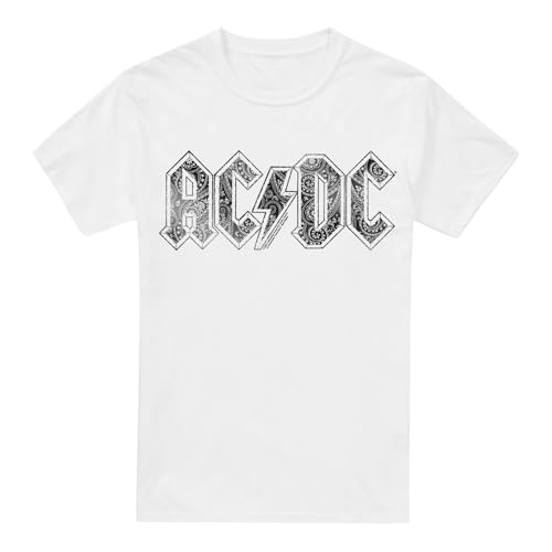 T-shirt AC/DC mode rock unisexe à manches courtes - 3