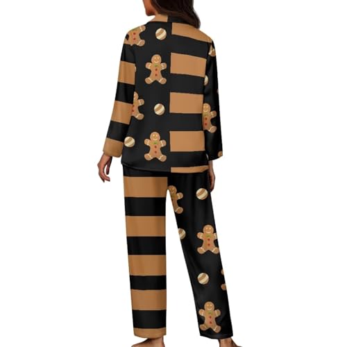 Modysero Comfy Soft Long Sleeve Button Down Family Christmas Pajama Sets Womens Mans Two Piece Matching Lounge Sets4