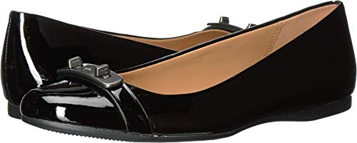 COACH Oswald Black/Black Patent/Patent 8 M