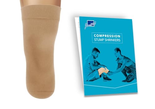 Image of Prosthetic Stump Shrinkers-Below Knee, 45cm, Compression, Amputee Socks, 20-30, Daily use, Taiwan Excellence XS