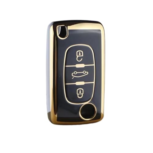 Funda llave para Peugeot 3008 207 para el día a día: protector de coche y cubierta fob 2