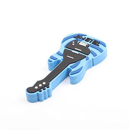 Hsthe Sea USB Flash Drive 32GB USB 2.0 Cute Guitar Shape Thumb Drive Cartoon Memory Stick Novelty Pen drive for Data Storage (blue) - Image 2