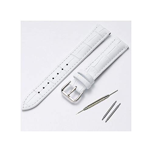 Preisvergleich Produktbild Lederband-Uhr-Gurt-Bügel-Armbanduhr-... weiblich, See Chart5,14mm