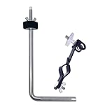 TUOREN Percussion Chime Mount Holder with Chimes Bar Mounting Clamp, Percussion Chime Holding Bracket for...
