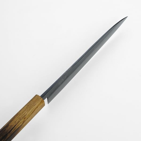 Amazon | 重勝 和牛刀 両刃 210mm 青紙2号 割込み 黒打ち仕上げ 焼き漆