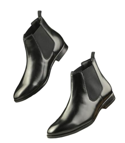 Image of HiREL'S Men's Outdoor Every Day Chelsea Ankle Boots with Soft Cushioned Insole, Slip-Resistance, Dynamic Feet Support, Arch Support & Shock Absorption