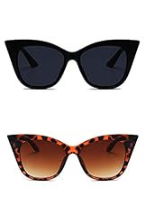 2 Pcs-black/Tortoise