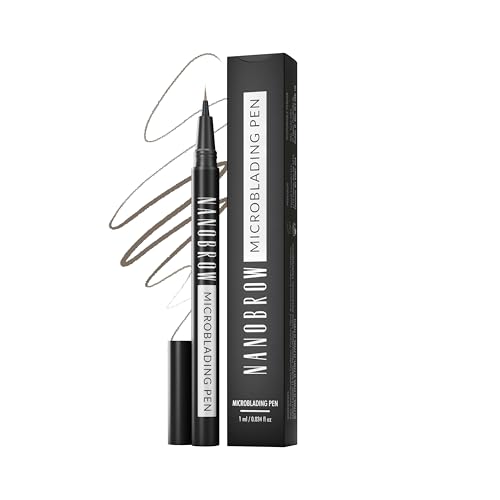 Nanobrow Microblading Pen - Enhancing, Thickening, Eyebrow Filling. Brow pen with ultra-thin tip (Warm Blonde)