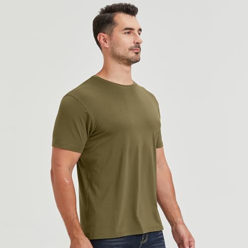 Image of netdraw Men's Ultra Soft Bamboo Viscose Cotton T-Shirt S-3XL