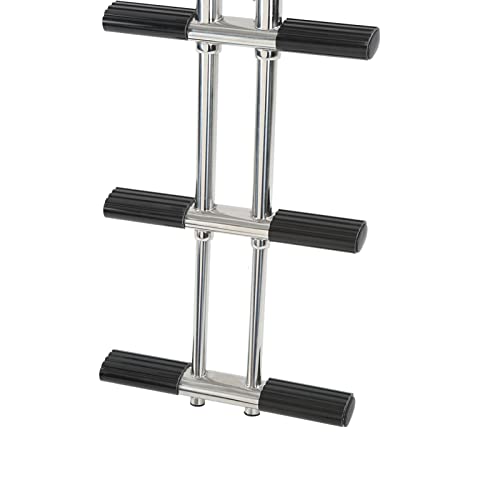 Escalera telescópica de acero inoxidable 4 peldaños para barco miniatura 6