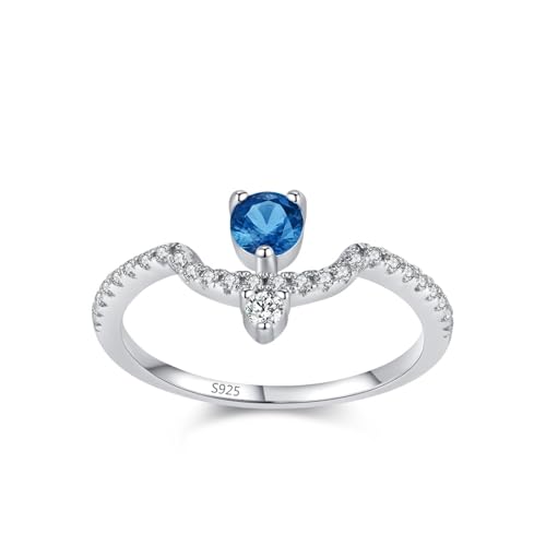 Bijoux Solitaire argent femme pour un cadeau d'anniversaire