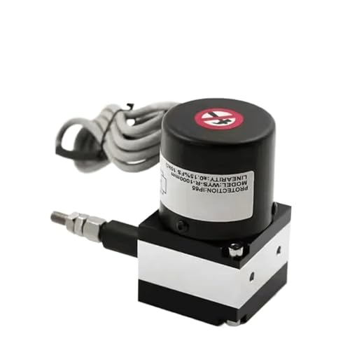 ZTTQSYJZ WPS-XS 100mm-1000mm Pull Rope Displacement Potentiometer Draw Wire Sensor Linear Position Encoder String Transducer(300mm Linearity 0.25,Output (R))