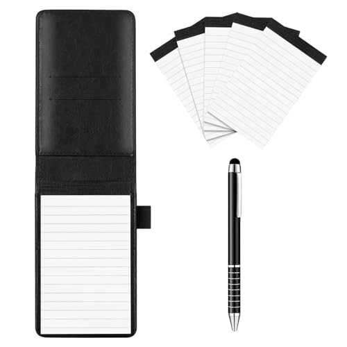 Cuaderno Pequeño para Notas Rápidas en Reuniones | Bloc de Bolsillo 7,6x12,7 cm