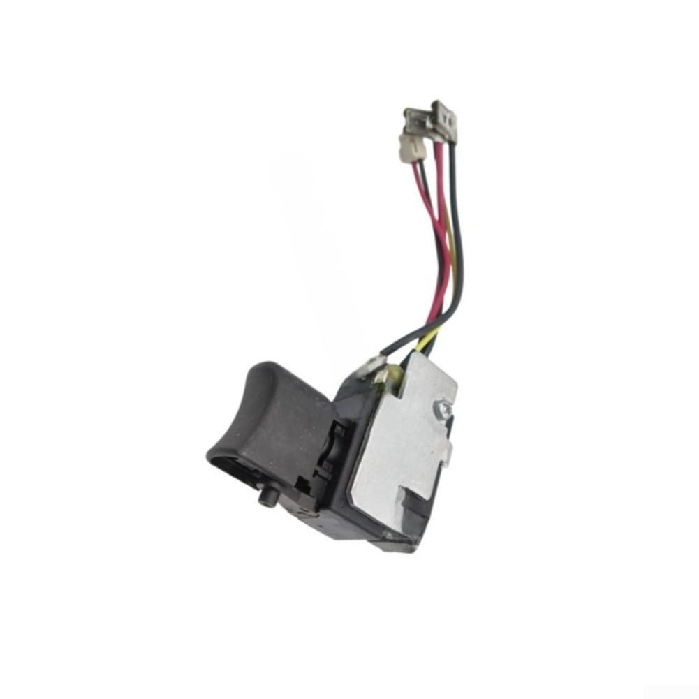 Interruttore di ricambio 651363-3 per utensili elettrici BTD043 BTD063 BTD103 BTWO73 BTW103 DTD043 DTD063 componente in plastica nera trapano avvitatore accessorio di riparazione UK
