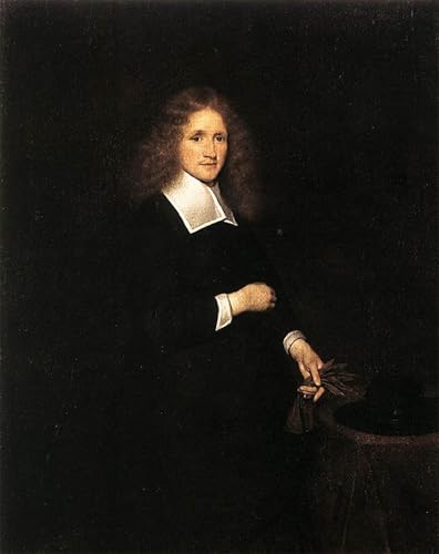 Impression toile portrait jeune homme Gérard Ter Borch affiche 60x90