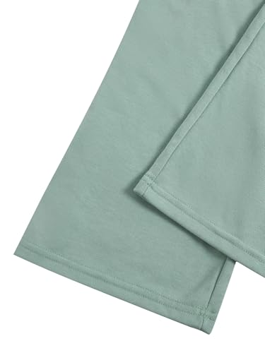 Image of Verdusa Girl's Sweatpants Graphic Embroidery Straight Leg Athletic Pants with Pockets