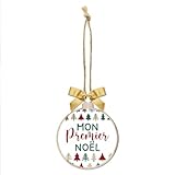 Suspension forme boule noel 
