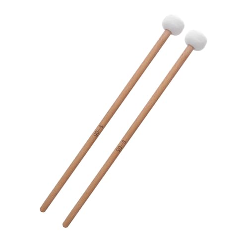 Maillets de percussion feutre blanc timbales caisse claire accessoires de musique