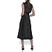 Karl Lagerfeld Paris Women's Dresses Midi, Black, 12