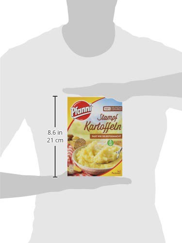 Pfanni Stampf Kartoffeln fast wie selbst gemacht für ein leckeres Kartoffelgericht mit 100% deutschen Kartoffeln 6x 183 g