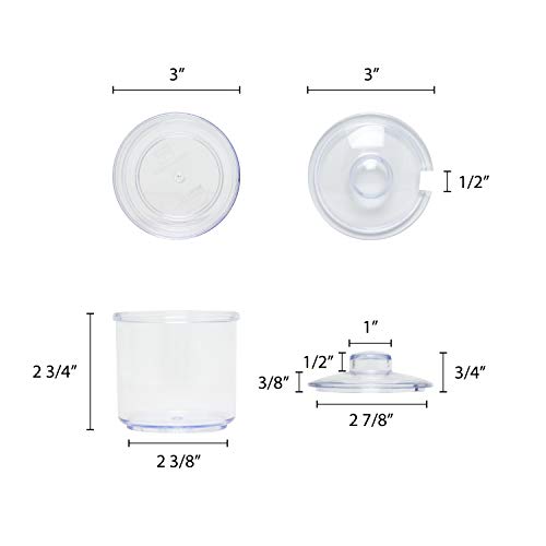 Thunder Group PLCJ007 Plastic Condiment Jar thumb #1