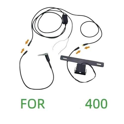 Support de plaque pliable électrique moto Ninja 400 orientable - 2