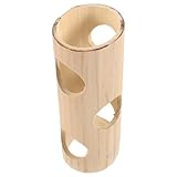 Ipetboom Hamster Tunnel Toy Toys Hamster Bamboo Hideout Bamboo Hamster Tunnel Guinea Pig Houses and Hideouts Bamboo Hamster Tube Hamster Tunnels and Tubes Hamster Toy Hamster Cage Medium