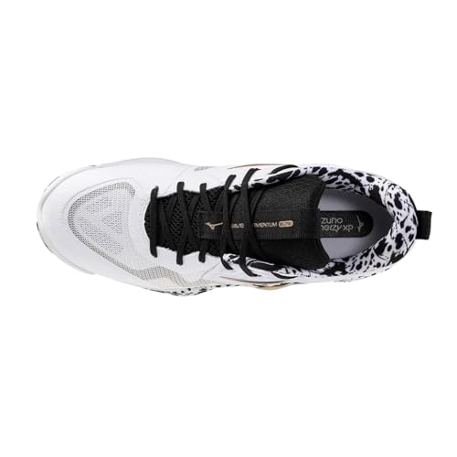 Mizuno WAVE MOMENTUM ELITE Chaussures de volleyball GE Or FemmeHommee Taille46 5 - vue 4