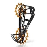 cassette xx1 eagle negro  KCNC Ruletas MTB Cambio Sobredimensionadas Compatible Sram Eagle 12v Oro-Negro