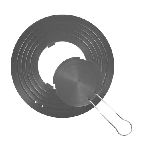 Bumiva Placa Difusora de Desmontable, Antiadherente, de 10 Pulgadas, de Aleación de Aluminio, para Cocina A Gas.