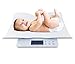 Bilancia Digitale Smart per Neonato, Bambini, Bebè, Adulti e Animali Domestici con Funzione di taratura e misurazioni digitali dellaltezza, Fino ad Un Massimo di 100kg con Display LCD