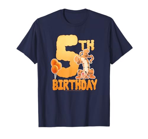T-shirt anniversaire Tigrou 5 ans pour célébrer de précieux souvenirs