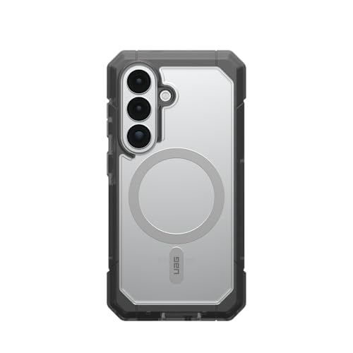Image of Urban Armor Gear UAG Designed for Galaxy S26 5G Case, Trooper - Compatible with Magnetic Charging Slim Transparent Rugged Military Drop Tested Protective Cover - Clear /Ash