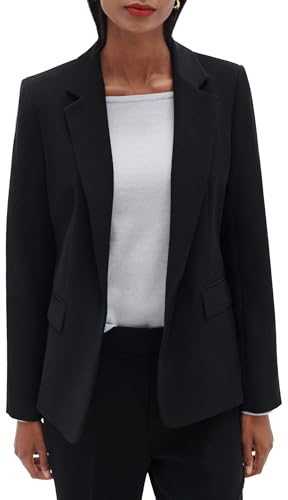 Caroll - Chaqueta de sastre, corte entallado, negro, talla 34
